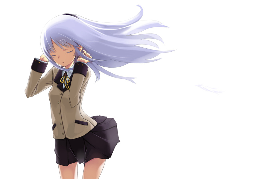 angel_beats! tachibana_kanade tagme tenshi white