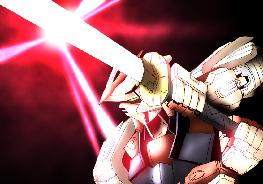 gundam gundam_astray_red_frame gundam_seed gundam_seed_astray highres katana mecha sword weapon