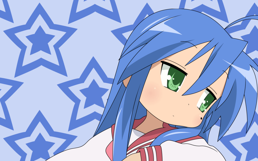 blue_hair izumi_konata lucky_star stars tagme