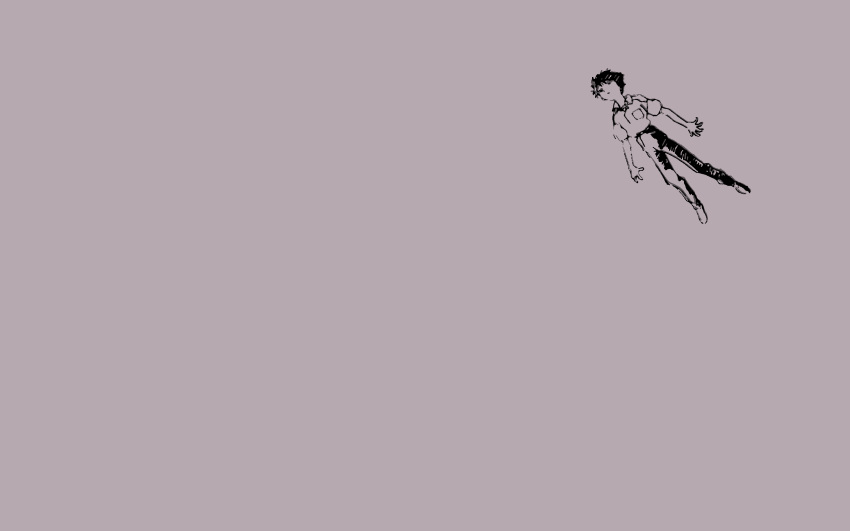 gray ikari_shinji monochrome neon_genesis_evangelion tagme