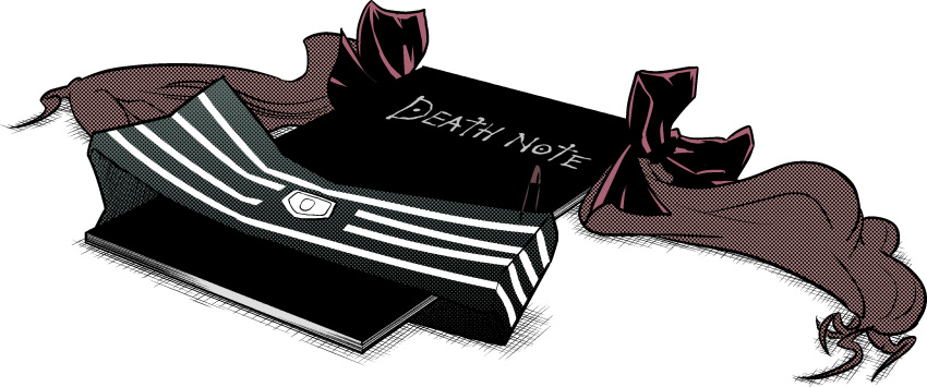 death_note parody polychromatic shirai_kuroko to_aru_kagaku_no_railgun to_aru_majutsu_no_index transparent white