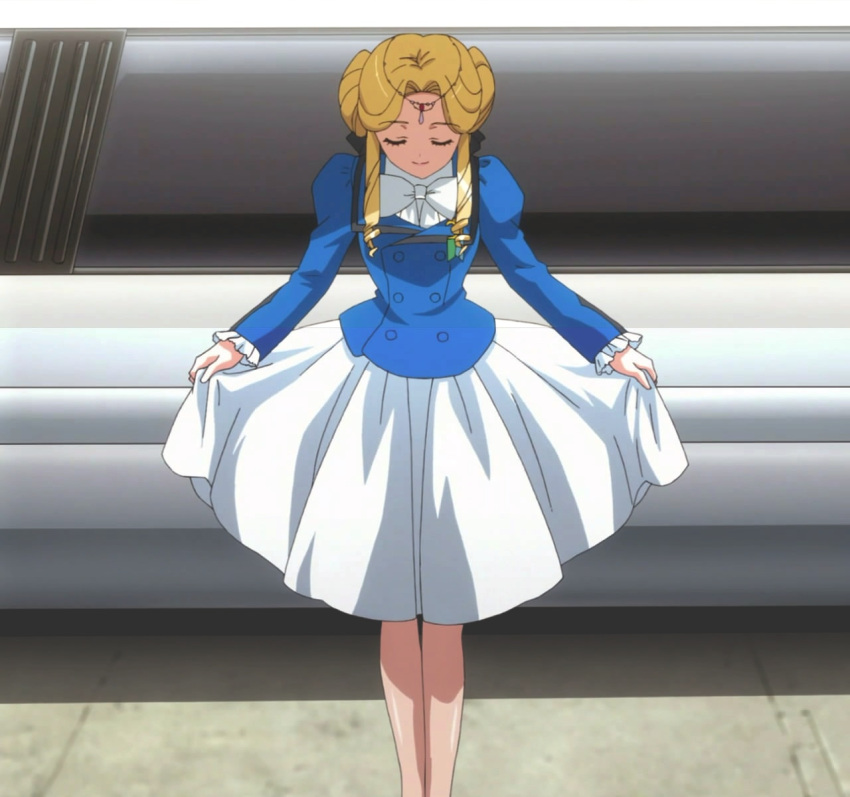 cap curtsey highres limousine screencap shine_hausen skirt stitched super_robot_wars super_robot_wars_original_generation