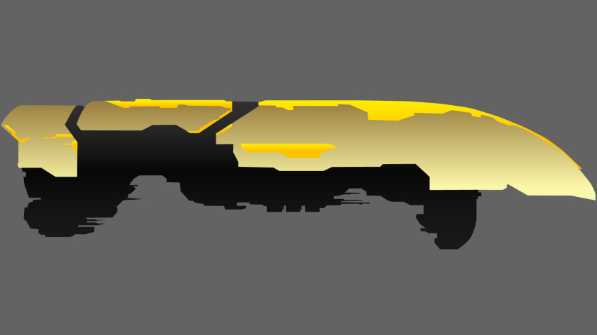 amarr_empire_(eve_online) anasasi apocalypse_(eve_online) attack_ship_(eve_online) battleship_(eve_online) commentary eve_online from_behind grey_background highres military_vehicle no_humans science_fiction simple_background spacecraft vector_art vehicle_focus viziam_(eve_online)