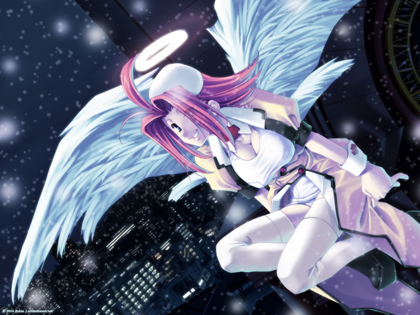 angel tagme thigh-highs wings