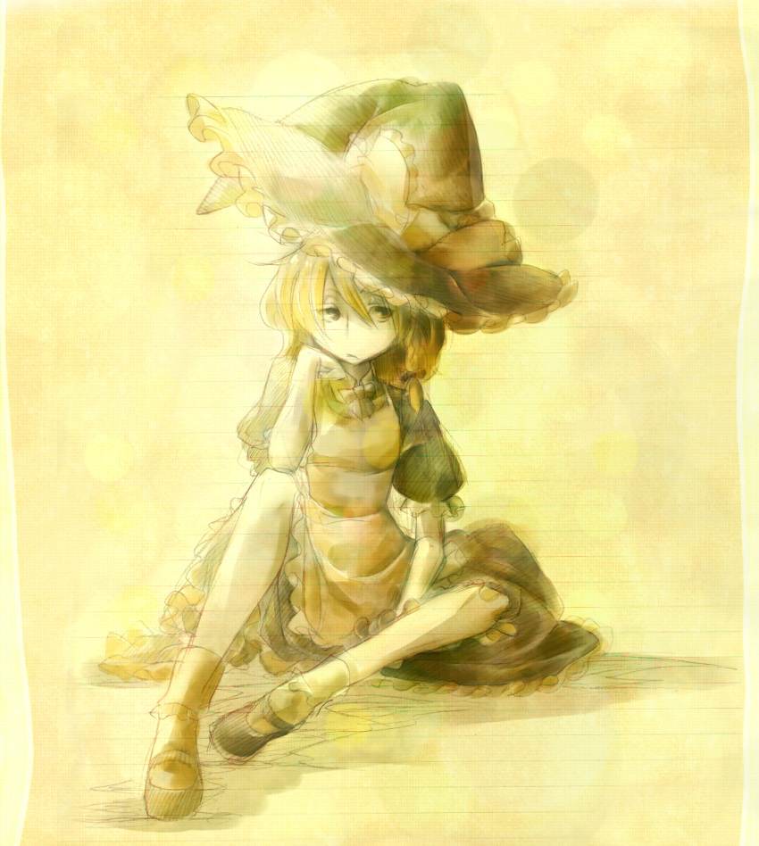 ankon_(artist) hat highres kirisame_marisa solo touhou witch witch_hat
