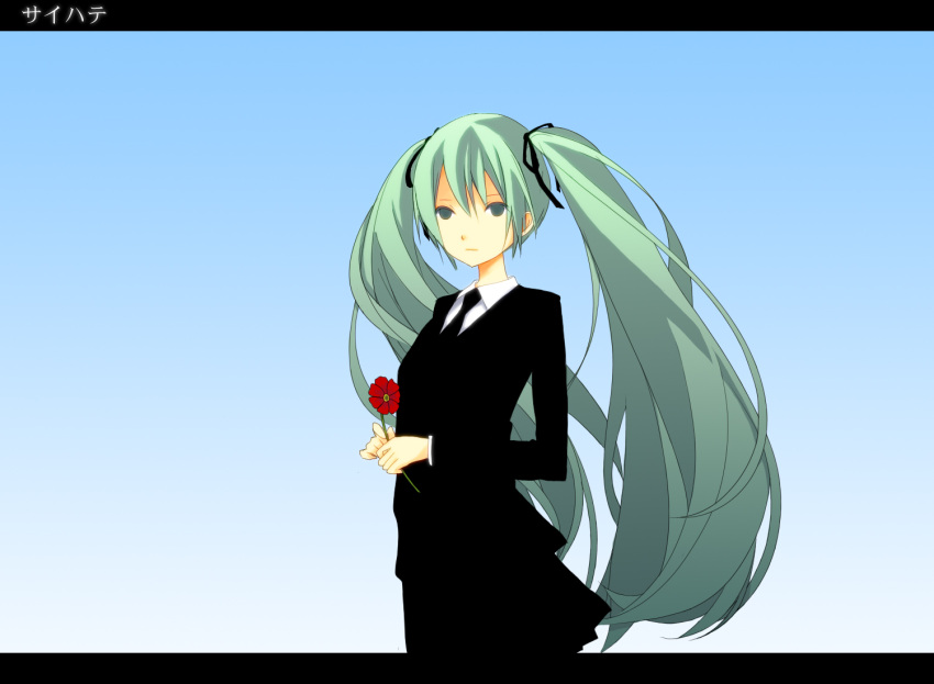 hatsune_miku saihate_(vocaloid) tagme vocaloid