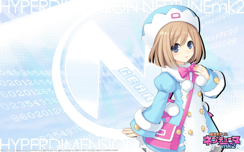 1girl hyperdimension_neptunia_mk2 jpeg_artifacts rom_(neptune_series) tsunako