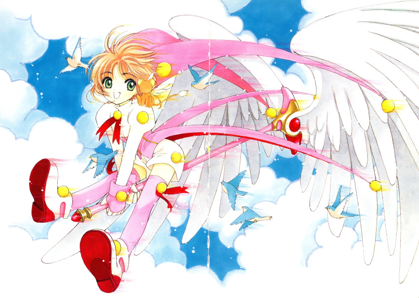 card_captor_sakura clamp gap kerberos kinomoto_sakura