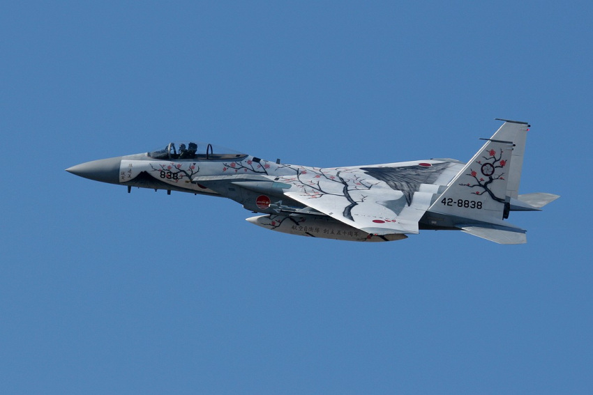 japan jet military photo plane sky