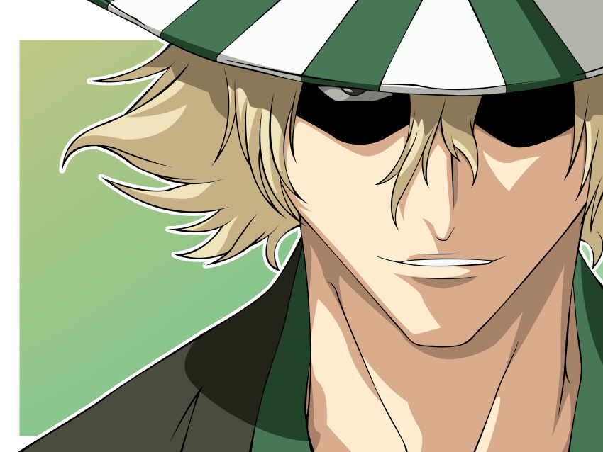 absurdres bleach highres hitodama_(artist) male morrow morrow_(artist) pixiv urahara_kisuke