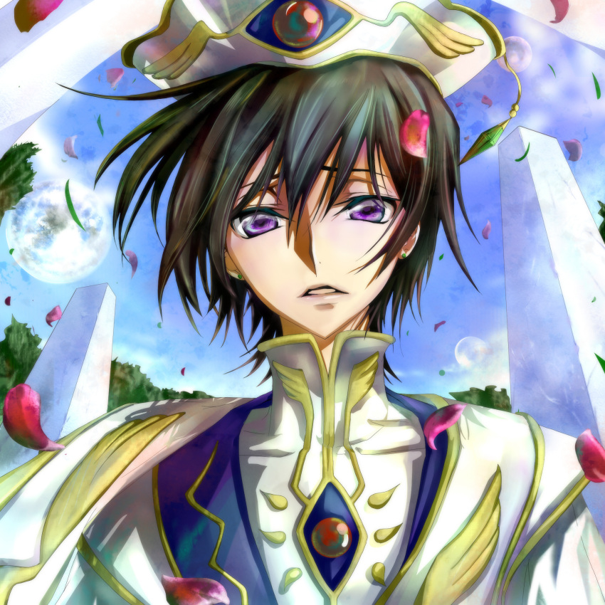 code_geass highres lelouch_lamperouge male solo soramu_(agiakist)