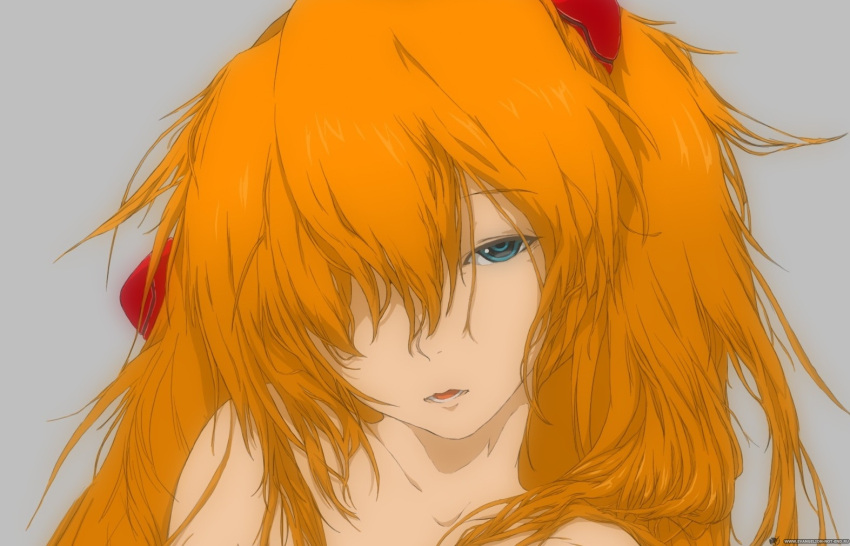 asuka_langley blue_eyes evangelion:_2.0_you_can_(not)_advance hair_ornament hair_over_one_eye hairclip messy_hair neon_genesis_evangelion open_mouth orange_hair rebuild_of_evangelion soryu_asuka_langley souryuu_asuka_langley