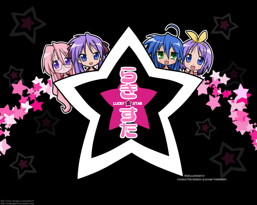 black hellknight10 hiiragi_kagami hiiragi_tsukasa izumi_konata lucky_star takara_miyuki