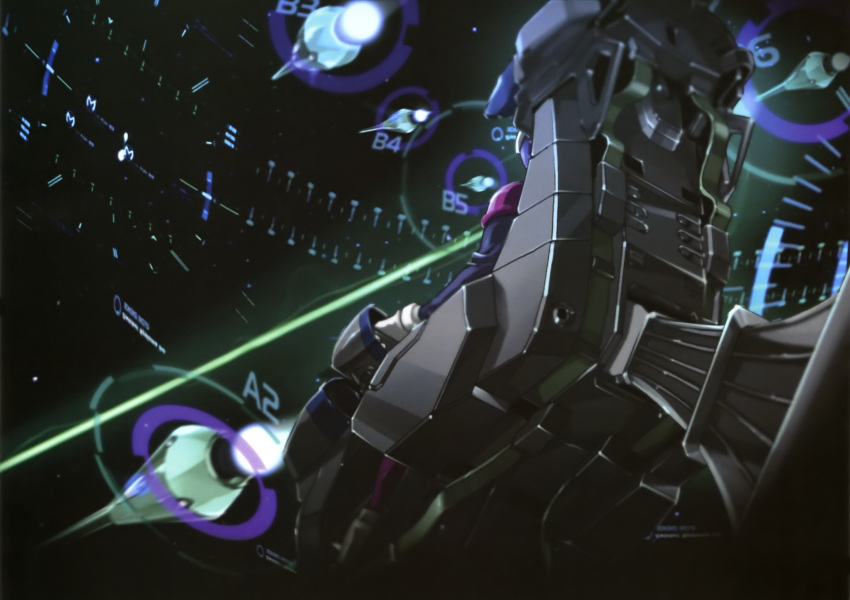 funnels gundam gundam_unicorn highres kshatriya marida_kruz pilot_suit