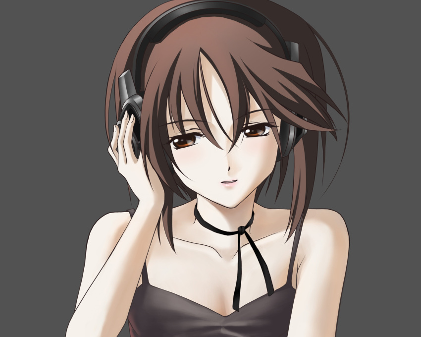 artist_request gray headphones memories_off sendou_mahiro tagme_(artist)