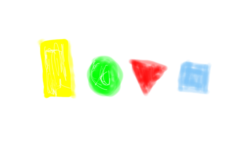 artist_request circle crayon crayon_drawing english highres love no_humans original rectangle shapes square text triangle