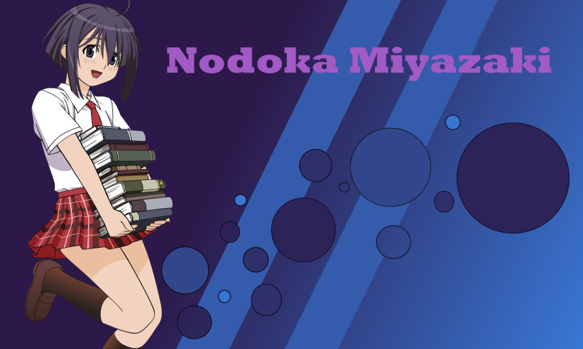 mahou_sensei_negima miyazaki_nodoka nodoka wallpaper
