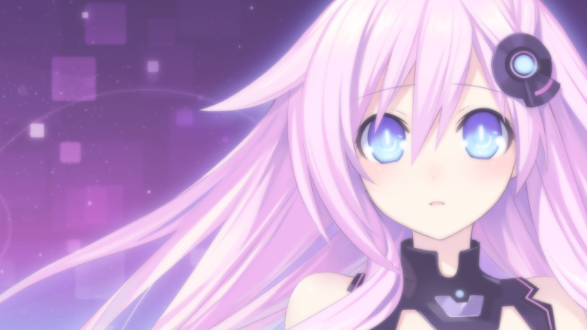 close hyperdimension_neptunia_mk2 purple_sister tsunako