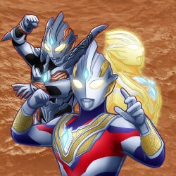 ultraman trigger from ultraman tiga (series) by hetareman