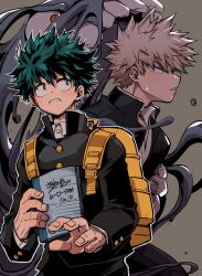 bakugou katsuki from boku no hero academia