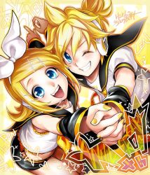 kagamine len from vocaloid by kitano tomotoshi