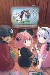 anya (spy x family) from kobayashi-san chi no maidragon