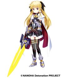 bardiche (nanoha) from lyrical nanoha by fujima takuya