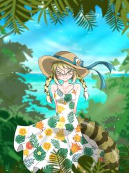spectacled caiman (kemono friends) from kemono friends