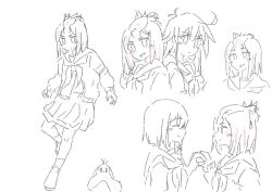 kokomine cocona from flip flappers by nick150iso
