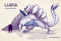 lugia from monster hunter (series) by lluisabadias