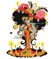 la muerte from the book of life by yamada9000