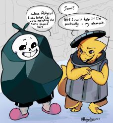 alphys from undertale by rubyling