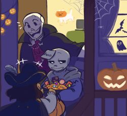 frisk (undertale) from halloween by symphysins