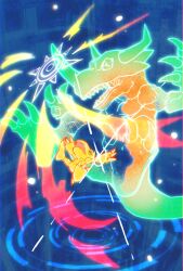 garurumon from digimon by megane mochi
