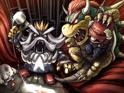 bowser from nintendo