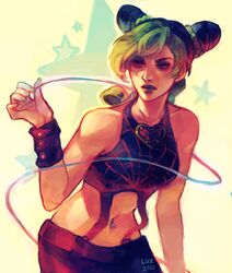 kuujou jolyne from jojo no kimyou na bouken by laz