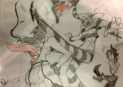 scythana from skullgirls by alex ahad
