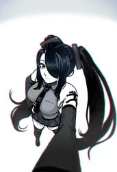 hatsune miku from vocaloid by telepurte