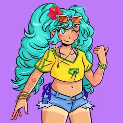 brazilian miku from vocaloid