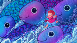 ponyo from gake no ue no ponyo