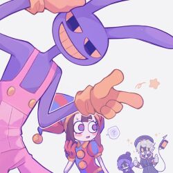 jax (the amazing digital circus) from murder drones by skn 1027