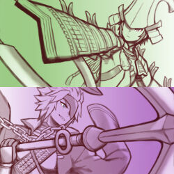 chousokabe motochika (sengoku basara) from sengoku basara by folks (nabokof)