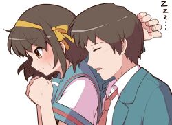 kyon from suzumiya haruhi no yuuutsu by shiro bouzu