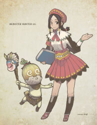 cha-cha from monster hunter (series) by bannou negi