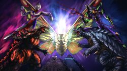 eva 01 from gamera (series) by byneet