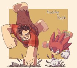 knuckles the echidna from sonic (series)