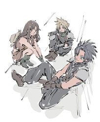 cloud strife from crisis core final fantasy vii