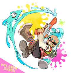 inkling from splatoon (series) by 2gold