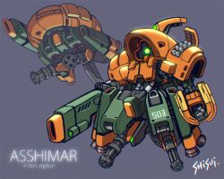 asshimar from gundam by shisui