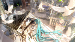 hatsune miku from vocaloid